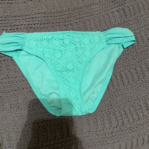 Teal bikini bottoms Size M